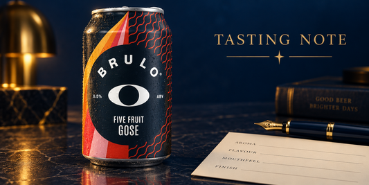 BRULO FIVE FRUIT GOSE 0.5%をレビュー｜酸味と塩味が主役の個性派ゴーゼ
