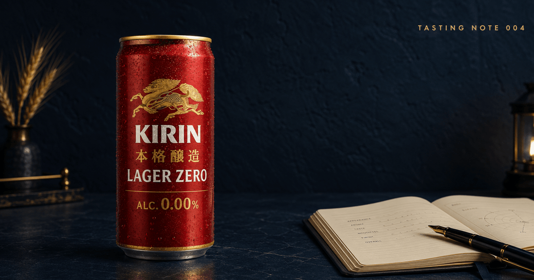 キリン ラガーゼロを実飲レビュー｜穀物感とキレはあるが後味にべたつき
