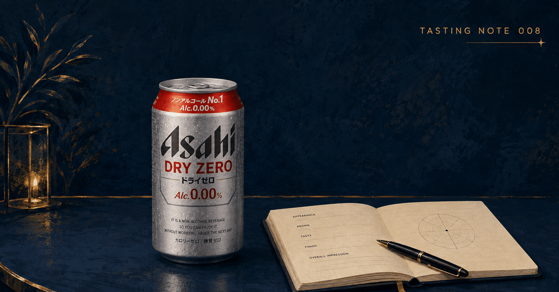 アサヒドライゼロを実飲レビュー｜辛口はスーパードライらしいが後味に違和感