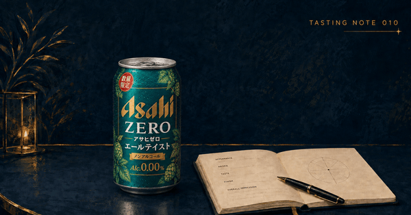 アサヒゼロ エールテイストを実飲レビュー｜過去最低評価になった一本